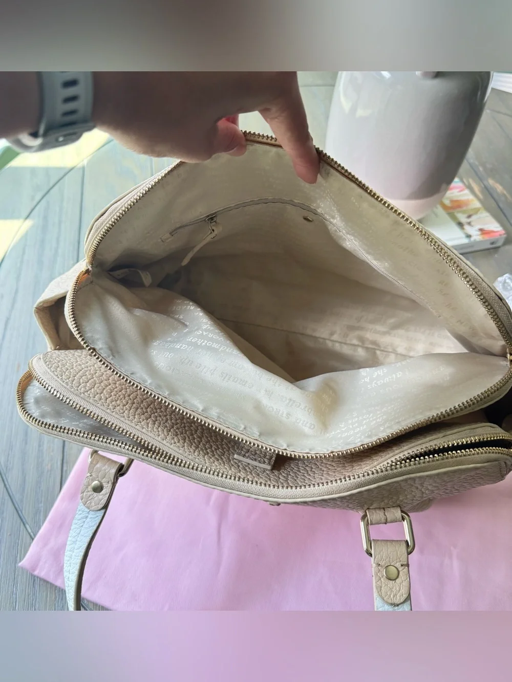 kate spade marks flaws